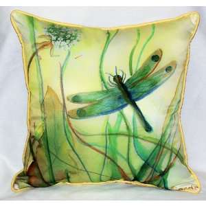  Betsy Drake HJ187 Betsys Dragonfly Art Only Pillow 15x22 