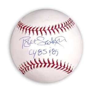Bret Saberhagen Signed MLB Baseball w/CY 85/89
