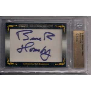 BRUCE HORNSBY 2010 RAZOR CUT SIGNATURE AUTOGRAPH LIMITED TO 9 BGS 