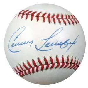 Carney Lansford Autographed Baseball   AL PSA DNA #L10809 