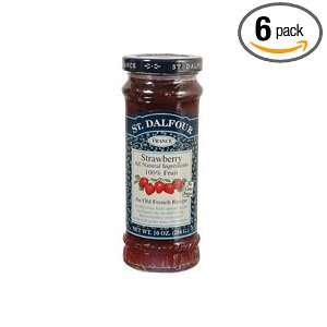 Charles Jacquin St.Dalfour Consrv, Strwbry, 100% Fruit, 10 Ounce (Pack 