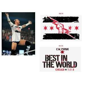 cm punk best in the world size L