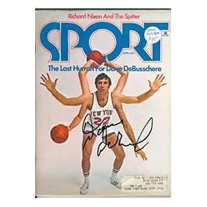 Dave DeBusschere Autographed / Signed New York Knicks Basketball Sport 