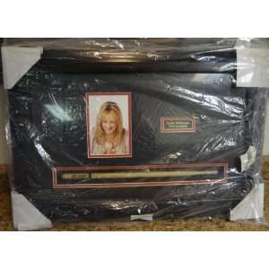 Debbi Peterson  The Bangles Picture Frame with Autographed Drum Stick