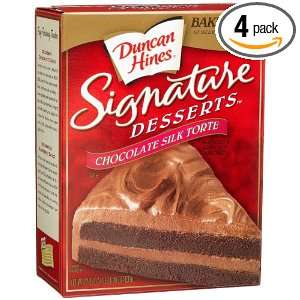 Duncan Hines Signature Desserts, Chocolate Silk Torte, 22.36 Ounce 