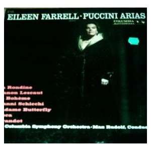 EILEEN FARRELL Puccini Arias   Reel to Reel Tape