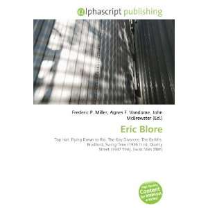  Eric Blore (9786134118910) Books