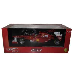  Ferrari 150 Italia F2011 Fernando Alonso 1/18 by Hotwheels 