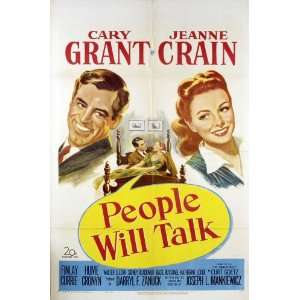   Poster 27x40 Cary Grant Jeanne Crain Finlay Currie