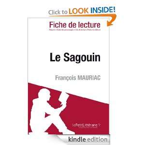 Le Sagouin de François Mauriac (Fiche de lecture) (French Edition 