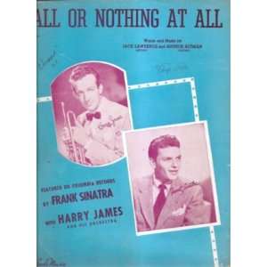   Music All Or Nothing Frank Sinatra Harry James 195 