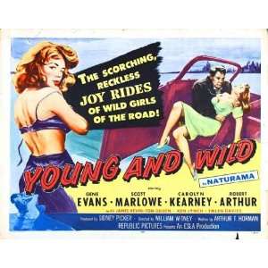 Young and Wild Poster Movie (30 x 40 Inches   77cm x 102cm) Gene Evans 