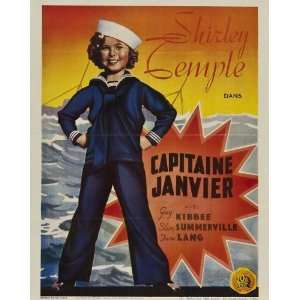  Captain January (1936) 27 x 40 Movie Poster Style D