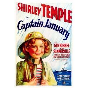  Captain January (1936) 27 x 40 Movie Poster Style A