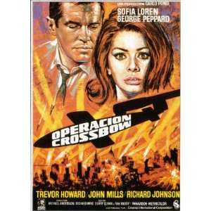 Operation Crossbow (1965) 27 x 40 Movie Poster Spanish Style A  
