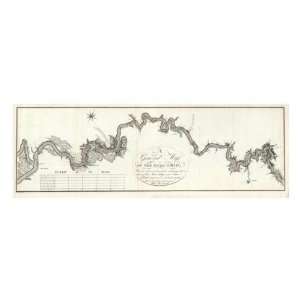  George Henri Victor Collot   A General Map Of The River 