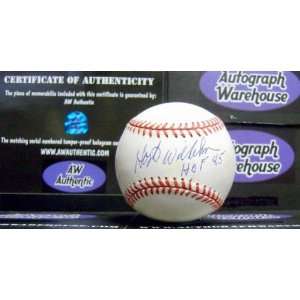 Hoyt Wilhelm Autographed Ball   official National or American League 