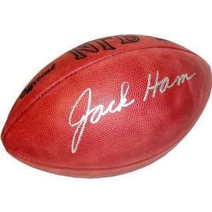 Jack Ham Autographed NFL Football