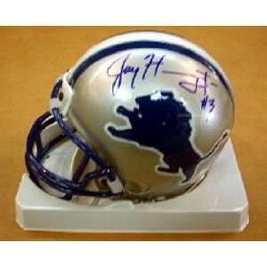 Joey Harrington Autographed Lions Mini Helmet