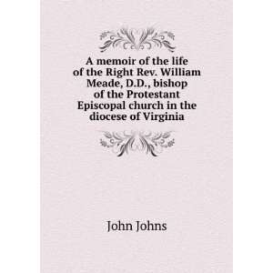   church in the diocese of Virginia John Johns  Books