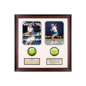  John McEnroe & Martina Navratilova Memorabilia Sports 