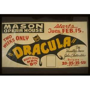  Photo Dracula by Hamilton Deane and John L. Dalderston i.e 