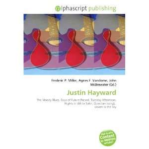  Justin Hayward (9786133811683) Books