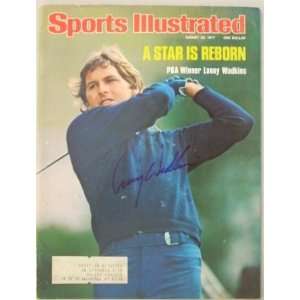  Lanny Wadkins Autographed/Hand Signed Sports Illustrated 