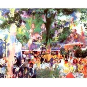 LeRoy Neiman   Tavern on the Green Plate Signed Serigraph