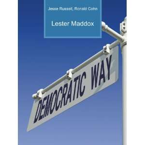  Lester Maddox Ronald Cohn Jesse Russell Books