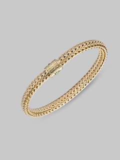 John Hardy   18K Gold Small Chain Bracelet