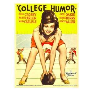 College Humor, Mary Carlisle on Midget Window Card, 1933 Photographic 