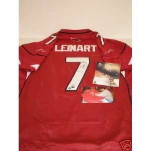 Matt Leinart Autographed Arizona Cardinals Authentic Reebok Jersey