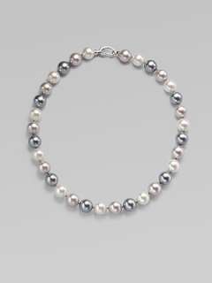 Majorica   12MM Multicolor Pearl Necklace/17    
