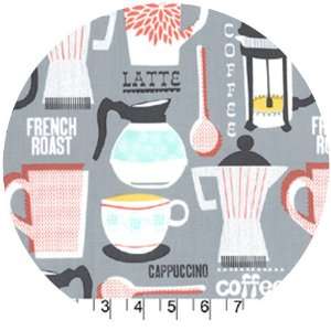  Michael Miller, French Roast Gray Arts, Crafts & Sewing