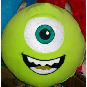  Disney Monsters Inc, Mike Round Decorative Plush Pillow 