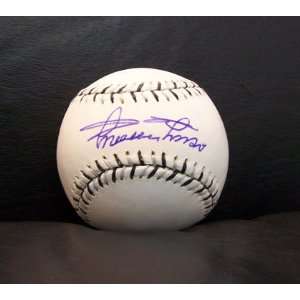  Minnie Minoso Signed Ball   2003 All Star Sports 