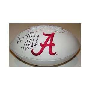  Nick Saban Hand Signed Autographed Alabama Crimson Tide 