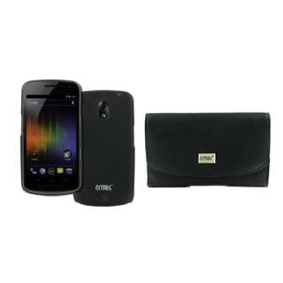 EMPIRE Hard Stealth Case Cover Carbon+Leather Pouch for Samsung Galaxy 