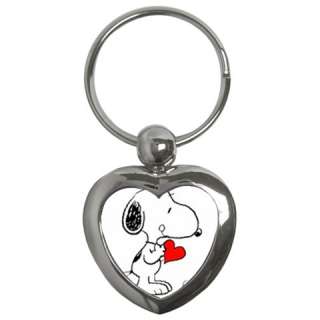 Snoopy Key Chain Heart New Fashion Gifts  