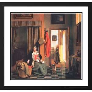  Hooch, Pieter de 21x20 Framed and Double Matted The Mother 