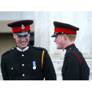  Prince William and Prince Harry after The Sovereigns 