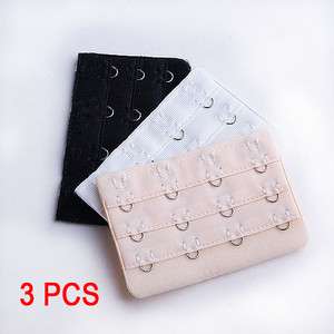 Pcs Bra straps Extenders 4 hooks  Beige White Black  