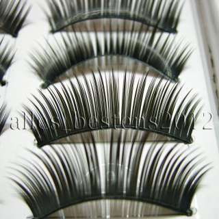   Thick Long False Eyelashes Eyelash Eye Lashes Voluminous Makeup  