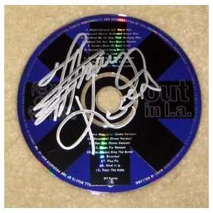  RED HOT CHILI PEPPERS anthony k AUTOGRAPHED cd 