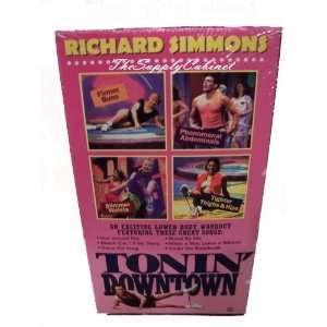 RICHARD SIMMONS TONING DOWNTOWN VHS **BRAND NEW   FACTORY SEALED**