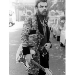 Roy Wood Dressed as a Teddy Boy for the Release of His New Single 