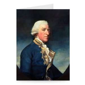  Admiral Samuel Hood, 1st Viscount Hood   Greeting Card 