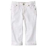 Solid Twill Capris   Girls 4 7 by Sonoma Life + Style
