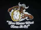 FLAVOR FLAV VINTAGE YOU KNOW WHAT TIME IT IS T SHIRT LG